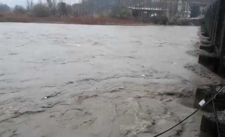 (VIDEO) Reshjet e dendura, ja situata në lumin Shkumbin