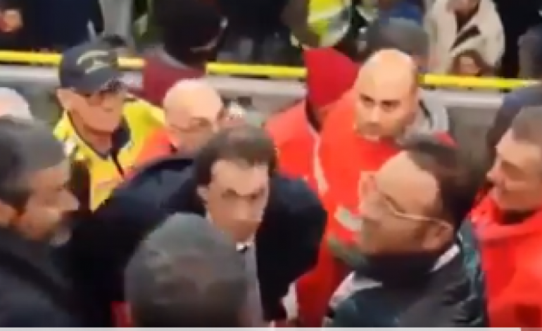 VIDEO/ Në Itali plas sherri në tribunën VIP, zihen dy presidentët e klubeve
