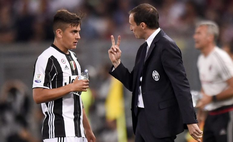 Allegri mohon zërat për Dybalan: Do të luajë ndaj Genoas