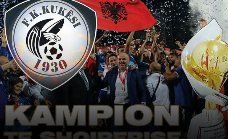 FOTO/ Kampion i ri në Superligë, Kukësi shkroi emrin në historinë e futbollit shqiptar