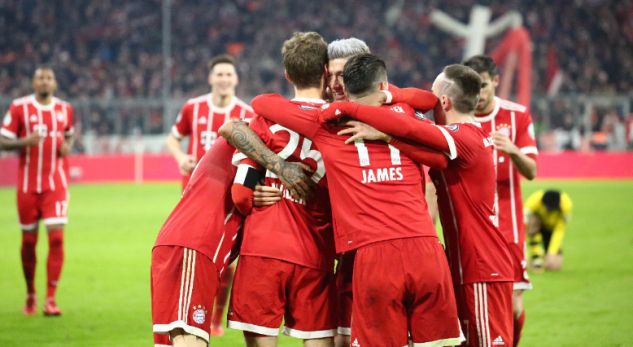 Bayern mposht sërish Dortmund, kalon në çerekfinale