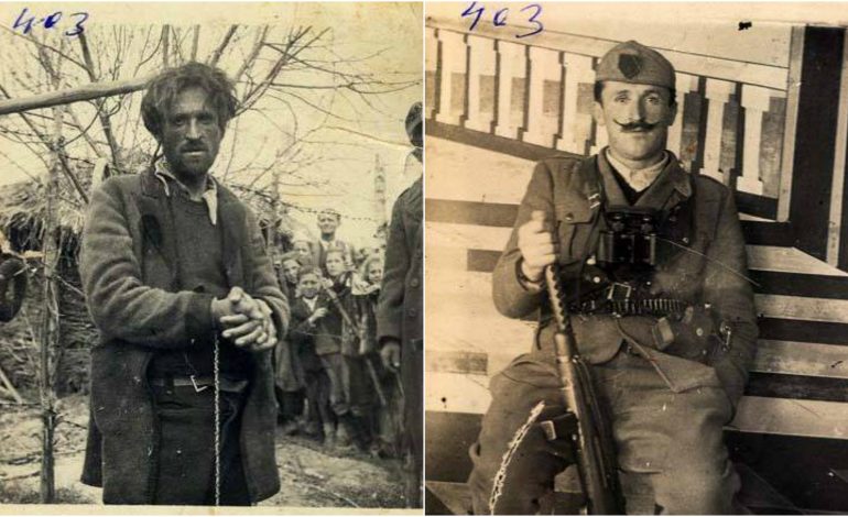 FOTOT tronditëse të Besim Belishovës: Komunistët e tërhoqën zvarrë me litar para fëmijëve, para se ta varnin