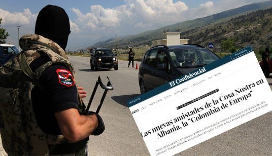 Spanjollja “El Confidencial” artikull rrjeteve kriminale, Shqipëria “Kolumbia e Europës”