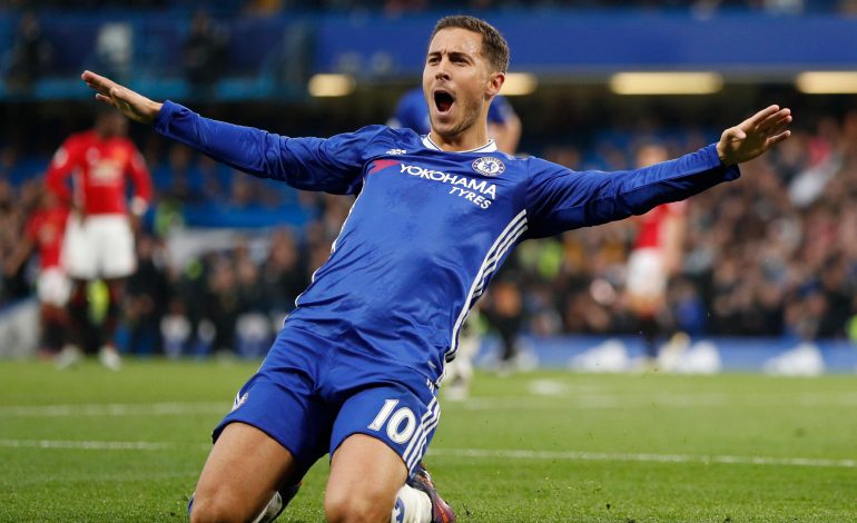 Hazard ‘josh’ gjigandët europianë, United rivalizon Realin