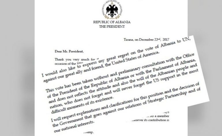 FORUM- Jeruzalemi/ Pro & kundër letrës së Ilir Metës drejtuar Presidentit Trump, për votën e Shqipërisë në OKB
