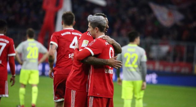 Bayern ‘i vakët’, fiton minimalisht ndaj skuadrës së fundit në Bundesliga
