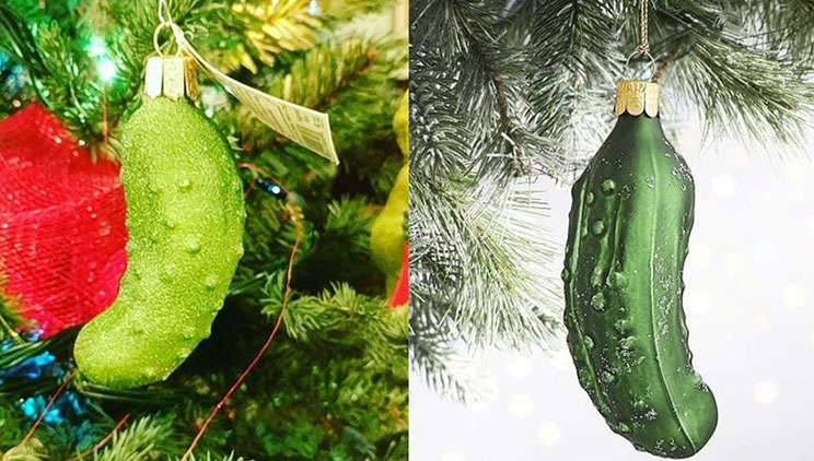 Po këtë e kishit dëgjuar? Tek pema e zbukuruar duhet të vendosni edhe një kastravec, ja pse