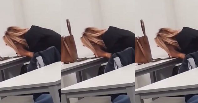 Skandaloze/ Studentja nga Kosova duke marrë kokainë në fakultet (VIDEO)