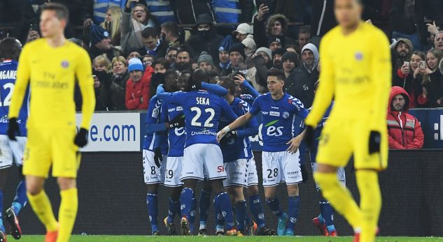 Strasbourg mund PSG-në, i shkakton humbjen e parë në ligë
