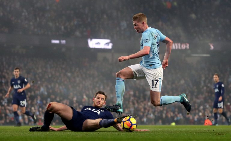 (VIDEO) Manchester City ‘shpartallon’ Tottenhamin, thellohet rekordi në Premier League