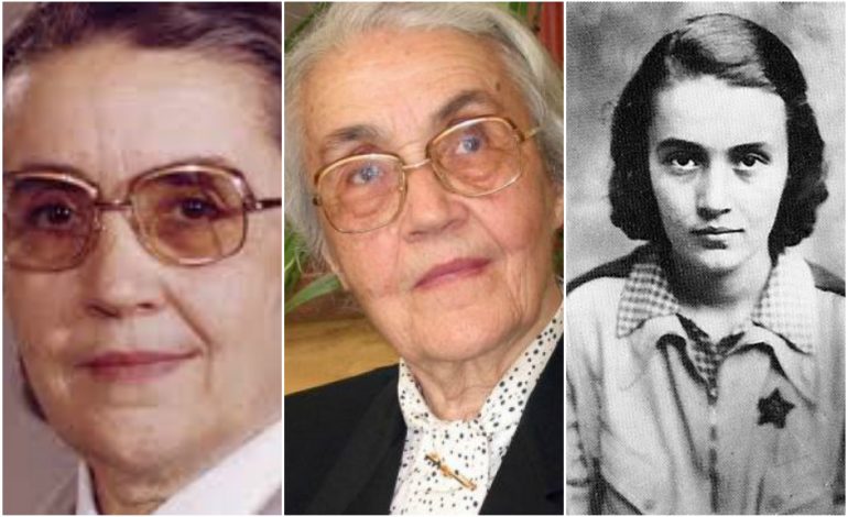 Nexhmije Hoxha, sot 97 vjeç. Ja si duket në banesën e saj kur pret urimet