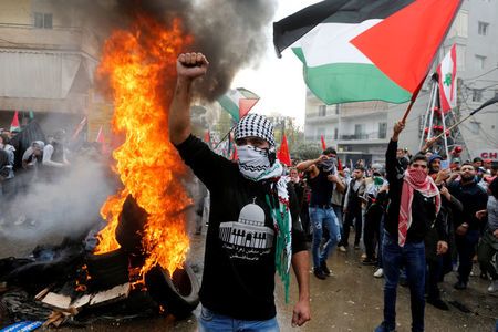 Pasojat e dhunës në protestën pranë Ambasadës së SHBA në Liban