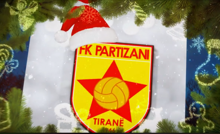 VIDEO/ Partizani urimin të veçantë për festat e fundvitit