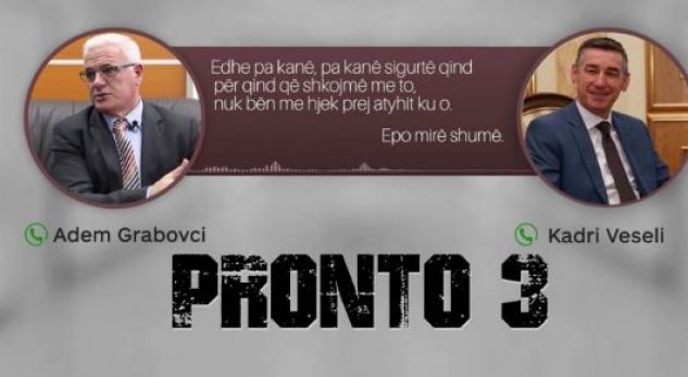 Zbulohen përgjimet/ “Pronto 3”: Kryeprokurori Lumezi i afërt me PDK-në