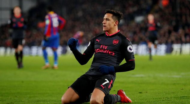 Arsenali fitoi ndaj Crystal Palace, shkëlqejnë Sanchez dhe Mustafi