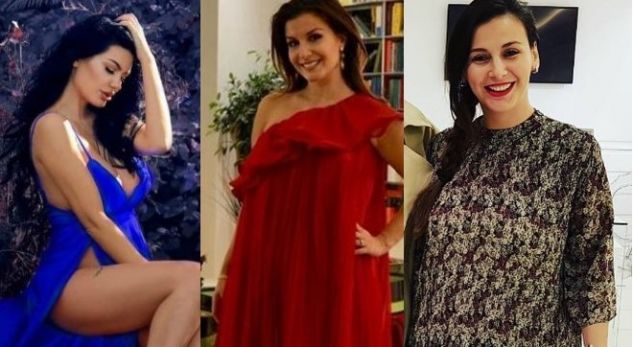 FOTO/ Ja kush janë 8 femrat VIP që presin të bëhen mama në 2018-ën