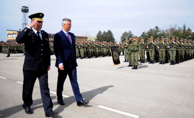 Thaçi: Ushtrinë do ta kemi në vitin 2018-të