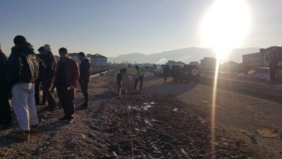 SHKODËR/ Banorët protestojnë KUNDËR punimeve për Bypass-in: Paratë ose futemi në grevë urie! (FOTO)