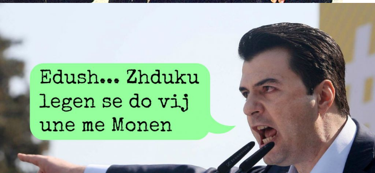 Ironi dhe HUMOR me Bashën dhe Ramën në rrjetet sociale: Edi ik se të erdha aty me Monën…(FOTOT)