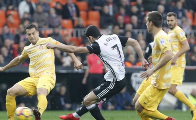 Valencia rikthehet tek fitorja, mposht me vështirësi Gironan