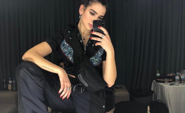 Dua Lipa me 10 fotografi, ndër to shfaqet edhe gjysmë e zhveshur (FOTO)