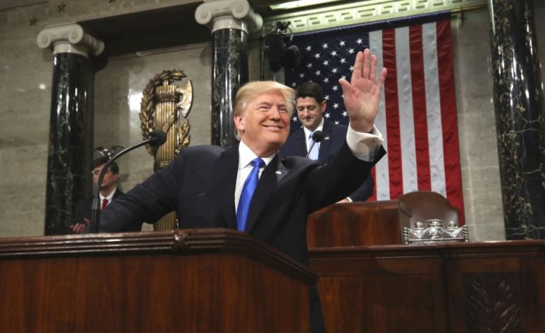 Presidenti Trump mban fjalimin për gjendjen e vendit. Ekonomi e mirë dhe thirrje për…