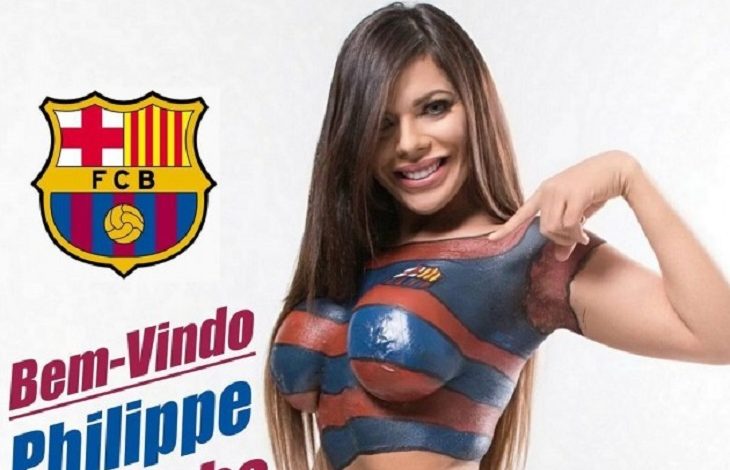 (FOTO) Suzy i jep një mirëseardhje shpërthyese Coutinho-s