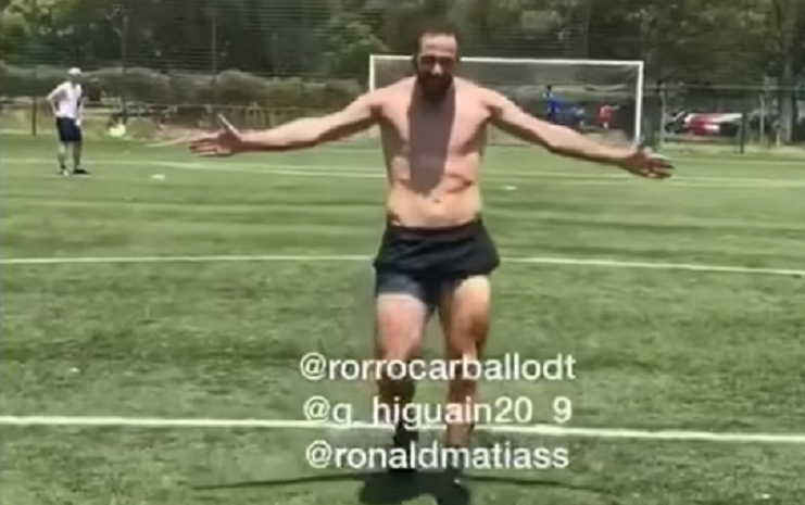 Gonzalo Higuain çmend rrjetet sociale me këtë video