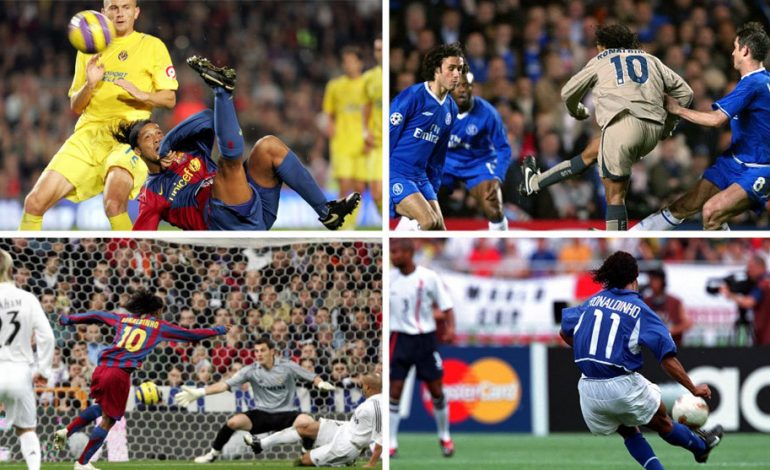 Kujtoni 10 mrekullitë e Ronaldinhos, që ju lënë me gojë hapur (VIDEO)