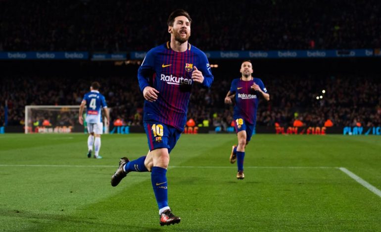 I JASHTËZAKONSHËM/ Lionel Messi shënoi golin e 4000 të Barcelonës në “Camp Nou”
