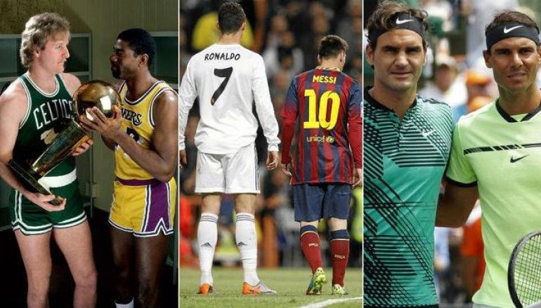 (FOTO) Nga Messi-Ronaldo tek Federer-Nadal, këta janë rivalët më të mëdhenj të sportit botëror