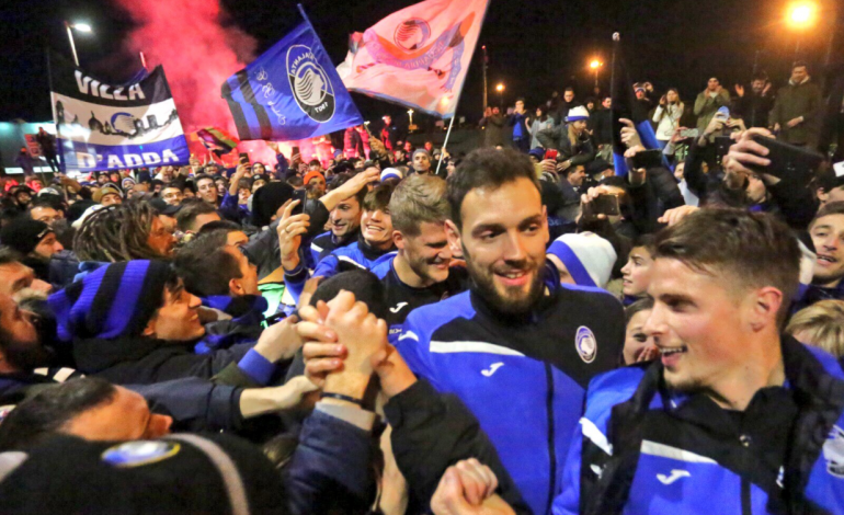FOTO/ Fitorja ndaj Napolit, pritje madhështore për Atalantan dhe Berishën