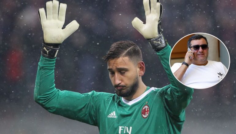 Raiola dëshiron ta largojë Donnarumman nga Milani, ndërsa Reali, PSG dhe Juve kërkojnë shërbimet e tij