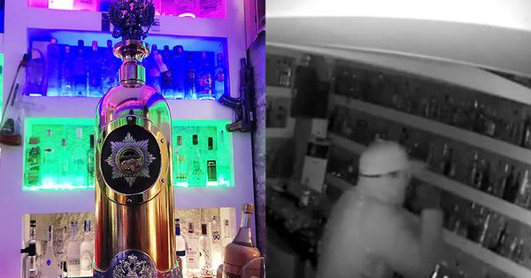 DANIMARKË/ Del video, ja si u vodh shishja më e shtrenjtë e vodkës në lokal