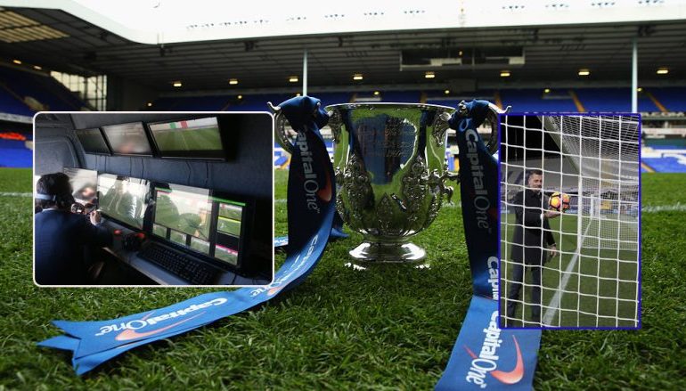 VAR ‘mbërrin’ në Angli, gati të përdoret në finale të Carabao Cup