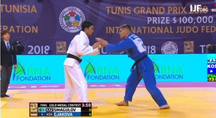Akil Gjakova e humb finalen, por e rrëmben medaljen e argjendtë në Tunizi