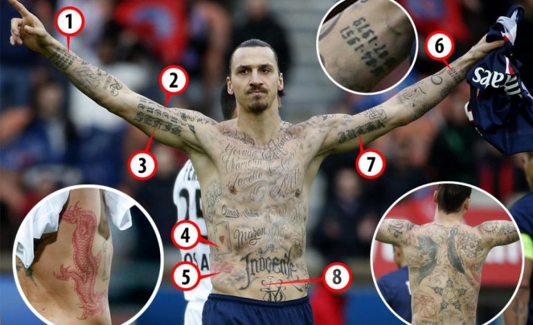 FOTO/ Zlatan Ibrahimovic prezanton tatuazhin misterioz