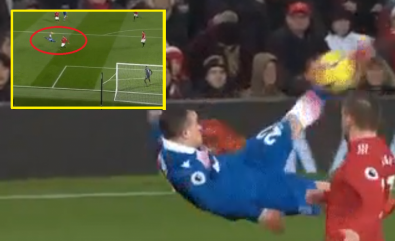 VIDEO/ Shaqiri ‘fluturoi’ duke gjuajtur me rafishatë, çfarë spektakli!