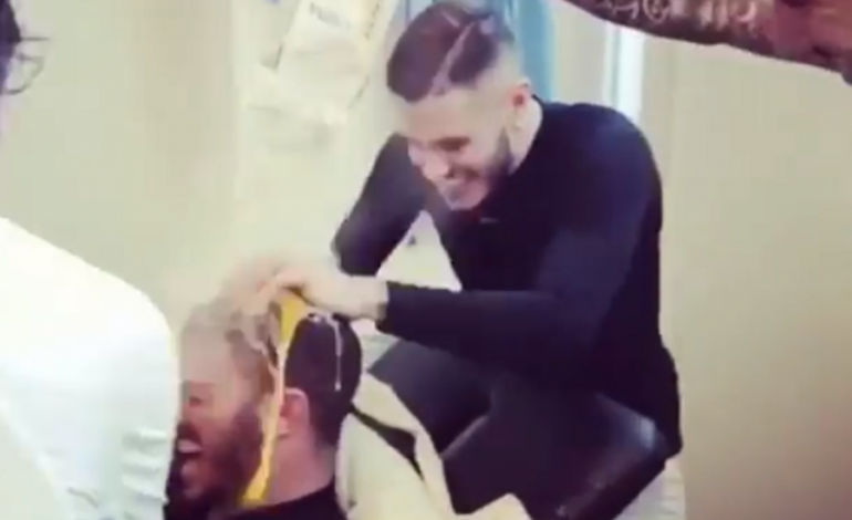 VIDEO/ Icardi me shokë lidhin ‘yllin’ e Interit dhe i hedhin vezë në kokë