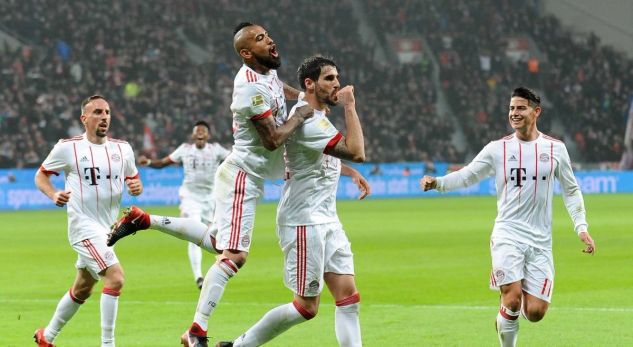 Bayern nuk di të ndalet, fiton edhe ndaj Leverkusen
