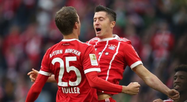 Bayern Munchen përmbysje dhe goleadë ndaj Werderit, dopietë për Lewandowski dhe Muller