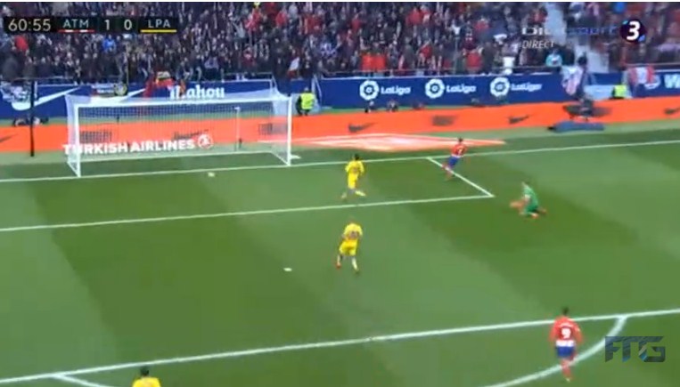 (VIDEO) Atletico Madrid kalon në avantazh ndaj Las Palmas, Griezmann autori i golit