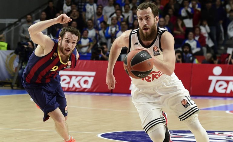 BASKETBOLL/ Real Madrid del fitues në Moskë, Olympiacos ngec ndaj Baskonia