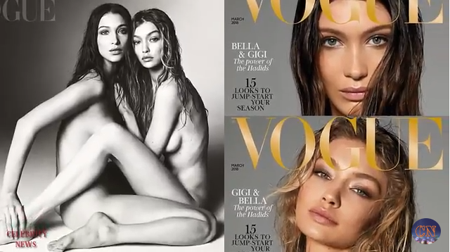 Motrat Hadid nuk dinë të ndalen! Pozojnë nudo për revistën Vogue (FOTO)