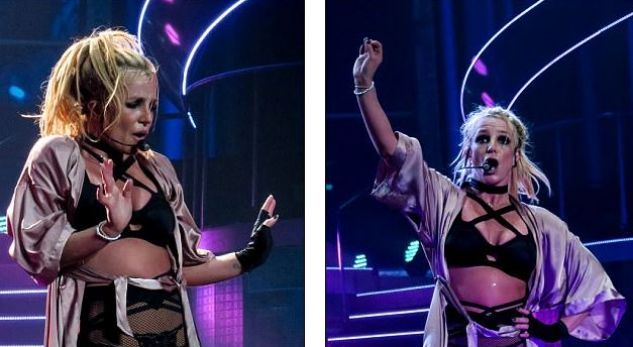 FOTO/ Kishim kohë pa e parë kështu! Britney “djeg” Las Vegasin natën e Vitit të Ri