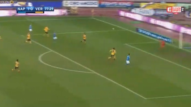 (VIDEO) Napoli dyfishon rezultatin ndaj Veronas, Callejon autor i golit