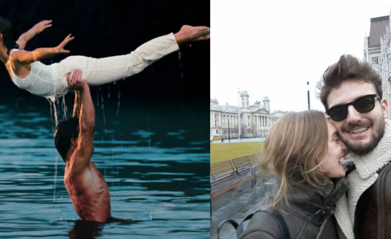 Çifti shqiptar bën skenën e “Dirty Dancing”, por dështon lezetshëm (VIDEO)