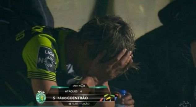 Coentrao shpërtheu në lot pasi u zëvendësua në minutën e fundit