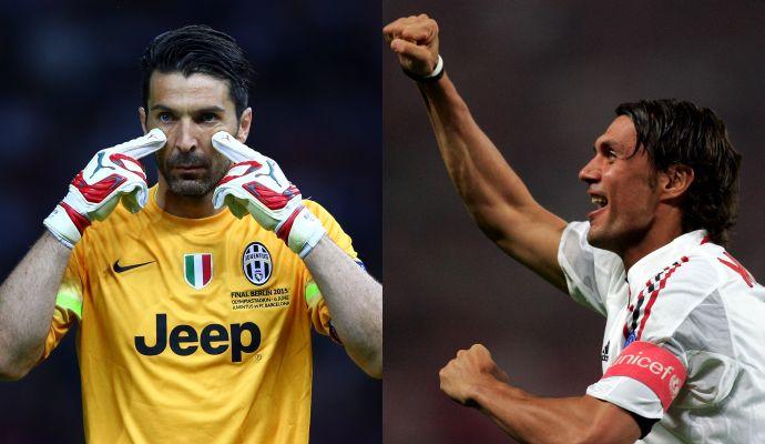Gigi Buffon i thotë “lamtumirë” rekordit të Paolo Maldinit, legjenda e Milanit mbetet ende në krye