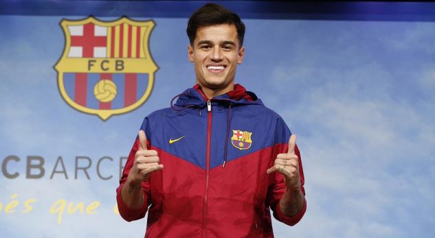 (VIDEO) Coutinho shfaqet për herë të parë me fanellë të Barcelonës